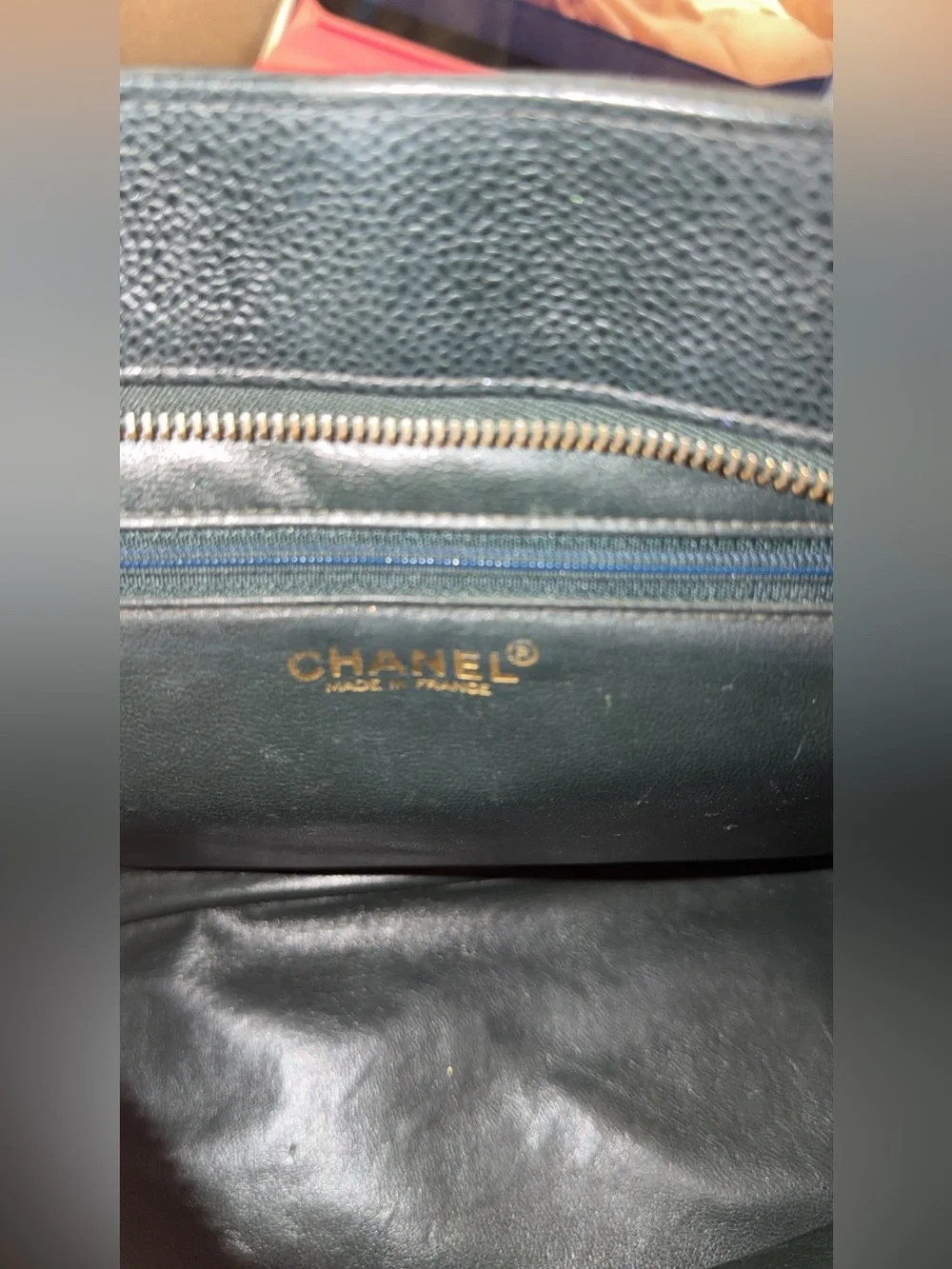 CHANEL Caviar Medallion Tote